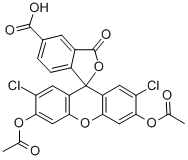 Cdcfda [5-(and-6)-carboxy-2,7-dichlorofluorescein diacetate] *mixed isomers* Structure,127770-45-0Structure