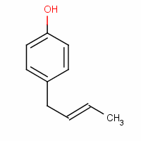 Phenol,4-(2-buten-1-yl)- Structure,13037-71-3Structure