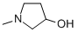 1-Methyl-3-pyrrolidinol Structure,13220-33-2Structure