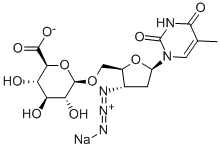 3-Azido-3-deoxythymidine Structure,133525-01-6Structure