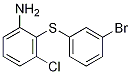 2-(3-Bromo-phenylsulfanyl)-3-chloro-phenylamine Structure,1340042-93-4Structure