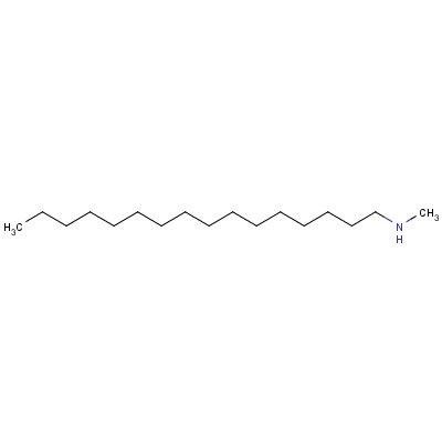 N-methylhexadecylamine Structure,13417-08-8Structure