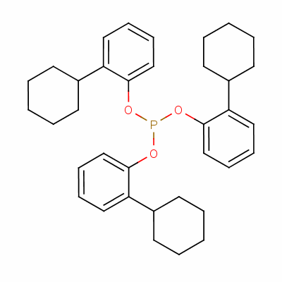 Tris(2-cyclohexylphenyl)phosphite Structure,13423-78-4Structure