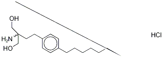 Fty720-d4 hydrochloride Structure,1346604-90-7Structure