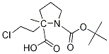 1-Tert-butyl 2-methyl 2-(2-chloroethyl)pyrrolidine-1,2-dicarboxylate Structure,1351956-13-2Structure