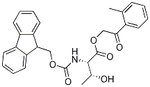 N-fmoc-l-threonine (2-tolyl-2-oxo-ethyl)ester Structure,1356841-91-2Structure