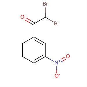 2,2-Dibromo-1-(3-nitrophenyl)ethanone Structure,13651-07-5Structure