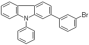 2-(3-Bromophenyl)-9h-bromophenylcarbazole Structure,1365118-41-7Structure