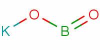 Potassium metaborate Structure,13709-94-9Structure