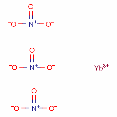 硝酸鐿結構式_13768-67-7結構式