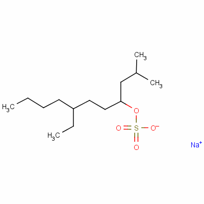 Sodium (7-ethyl-2-methyl-undecan-4-yl) sulfate Structure,139-88-8Structure