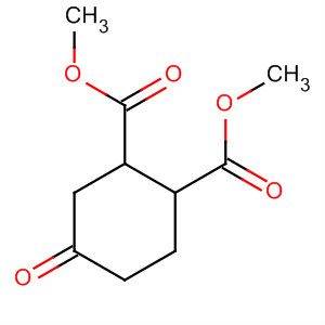 Trans-4-oxo-1,2-cyclohexanedicarboxylic acid dimethyl ester Structure,13991-44-1Structure