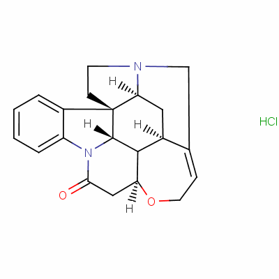 Strychnine hydrochloride Structure,1421-86-9Structure