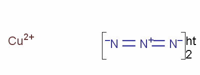 Copperazide Structure,14215-30-6Structure