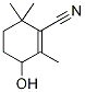 3-Hydroxy-2,6,6-trimethyl-1-cyclohexene-1-carbonitrile Structure,145106-79-2Structure