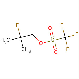 2-Fluoro-2-methylpropyl trifluoromethanesulfonate Structure,145349-17-3Structure