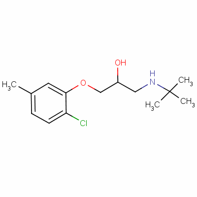 Bupranolol Structure,14556-46-8Structure