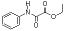 2-氧代-2-(苯基氨基)乙酸乙酯結(jié)構(gòu)式_1457-85-8結(jié)構(gòu)式