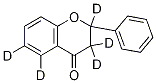 黃烷酮-d5結構式_146196-91-0結構式