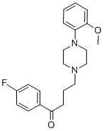 4’-Fluoro-4-[4-(o-methoxyphenyl)-1-piperazinyl]butyrophenone Structure,1480-19-9Structure