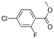 Methyl 4-chloro-2-fluorobenzoate Structure,148893-72-5Structure