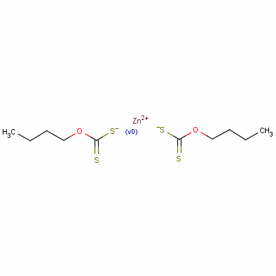 O-butyl hydrogen dithiocarbonate , zinc salt Structure,150-88-9Structure