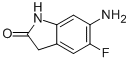 6-Amino-5-fluoro-2-indolinone Structure,150544-01-7Structure