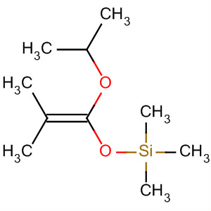 (1-Isopropoxy-2-methylprop-1-enyloxy)trimethylsilane Structure,151259-63-1Structure