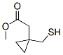 Methyl 1-(Mercaptomethyl)cyclopropaneacetate Structure,152922-73-1Structure