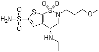 Brinzolamide Structure,154127-19-2Structure