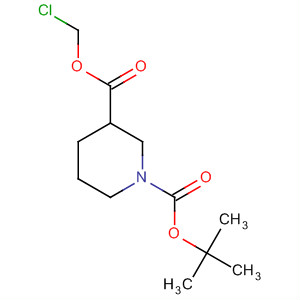 1-(Tert-butoxycarbonyl)-3-(chloromethyl)piperidine-3-carboxylic acid Structure,154741-40-9Structure