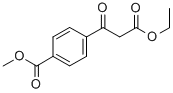 Ethyl 4-methoxycarbonylbenzoylacetate Structure,155877-84-2Structure