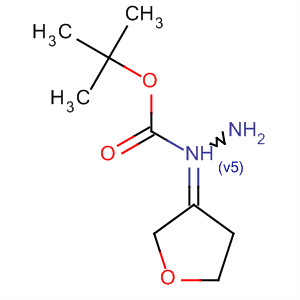 Tert-butyl 2-(dihydrofuran-3(2h)-ylidene)hydrazinecarboxylate Structure,158020-60-1Structure