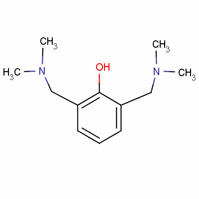 Phenol,2,6-bis[(dimethylamino)methyl]- Structure,15827-34-6Structure