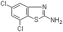 2-Benzothiazolamine,5,7-dichloro-(9ci) Structure,158465-13-5Structure