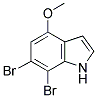 6,7-Dibromo-4-methyloxyindole Structure,158920-11-7Structure