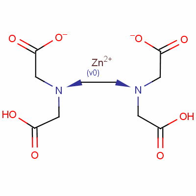 Zn edta Structure,15954-98-0Structure