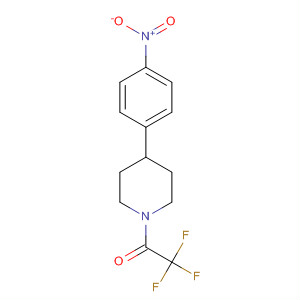 2,2,2-Trifluoro-1-(4-(4-nitrophenyl)piperidin-1-yl)ethanone Structure,160132-86-5Structure