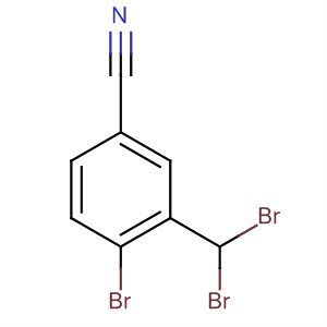 4-Bromo-3-(dibromomethyl)benzonitrile Structure,160313-49-5Structure