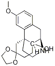 14-Hydroxy-3-methoxy-6-oxo-morphinan 6-ethylene ketal Structure,1612-45-9Structure