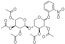 2’’-Nitrophenyl 2,2’,3,3’,4’-penta-o-acetyl-β-d-xylobioside Structure,162088-92-8Structure