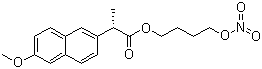 4-(Nitrooxy)butyl (2s)-2-(6-methoxy-2-naphthyl)propanoate Structure,163133-43-5Structure