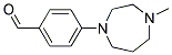 4-(Hexahydro-4-methyl-1h-1,4-diazepin-1-yl)-benzaldehyde Structure,166438-86-4Structure