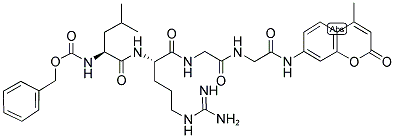 Z-leu-arg-gly-gly-amc Structure,167698-68-2Structure