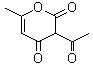 3-Acetyl-6-methyl-2h-pyran-2,4(3h)-dione Structure,16807-48-0Structure