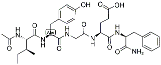 Ac-ile-tyr-gly-glu-phe-nh2 Structure,168781-78-0Structure