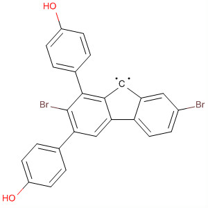 4,4’-(2,7-Dibromo-9h-fluorene-9,9-diyl)diphenol Structure,169169-89-5Structure