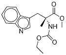 N-(ethoxycarbonyl)-alpha-methyl-d-tryptophan methyl ester Structure,170458-98-7Structure