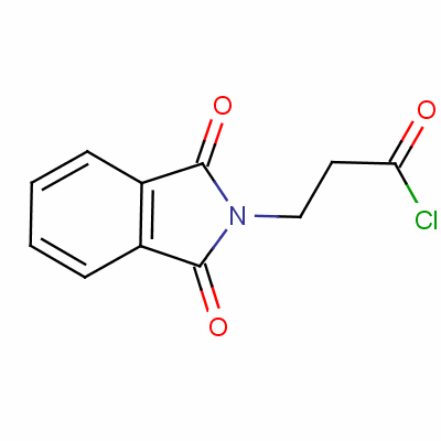 2H-isoindole-2-propanoyl chloride, 1,3-dihydro-1,3-dioxo- Structure,17137-11-0Structure