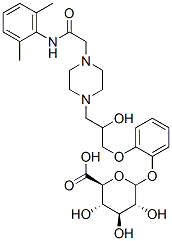 Desmethyl ranolazine beta-d-glucuronide Structure,172300-93-5Structure